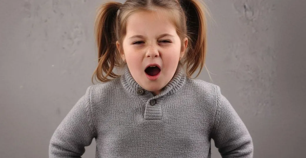 Tik bozukluğu yaşayan kız çocuğu